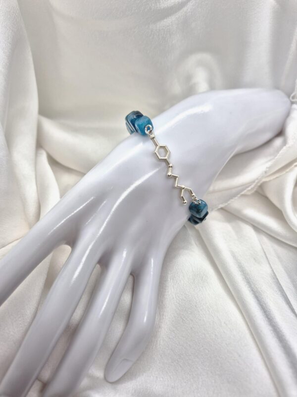 BRACCIALE IN APATITE CON MOLECOLA DI PROCAINA TERAPEUTICA - immagine 3